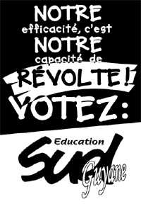 Votez Sud Educ Guyane